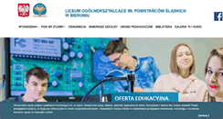 Desktop Screenshot of lobierun.edu.pl