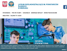 Tablet Screenshot of lobierun.edu.pl